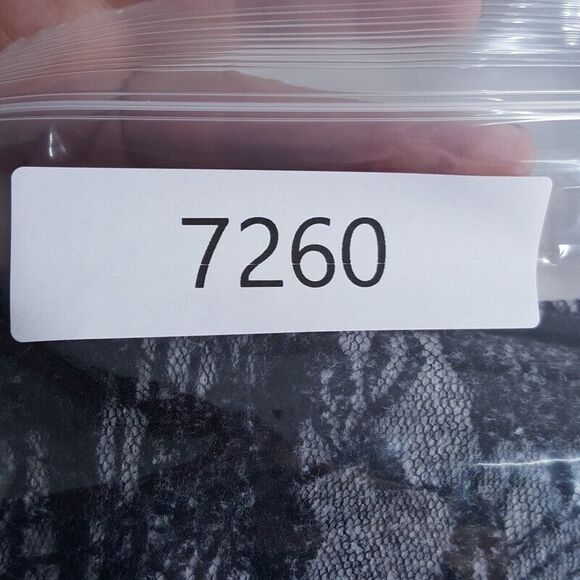 JOSEPH RIBKOFF Womens Top Size 6 Gray Pullover Floral Knit Pleated Shirt Tail - Picture 9 of 9